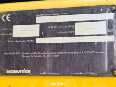 Komatsu PW148-8 Excavator pe Roti - Imagine 3
